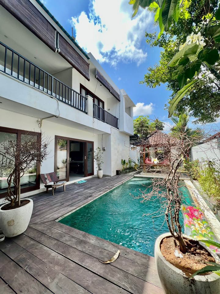 🏡 Fully Furnished Villa in Canggu – 3 Bedrooms with Office Space