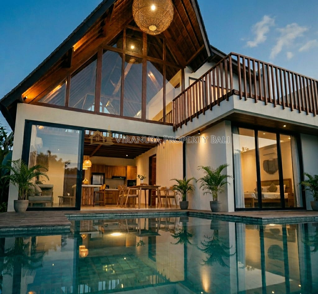🏡 2-Bedroom Villa near Beach & Rice Fields – Tabanan (25-Year Leasehold)
