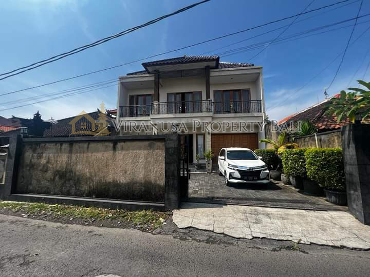 🏡 Luxury 2-Storey Home Ready to Move In at Sesetan, Denpasar – Spacious & Flood-Free